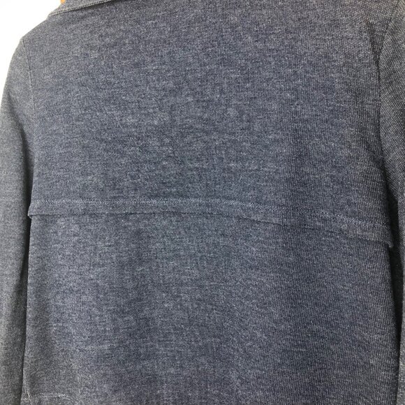 Dolan Left Coast Collection Womens Open Front Cardigan M Roll-Up Sleeves Button - Picture 11 of 12